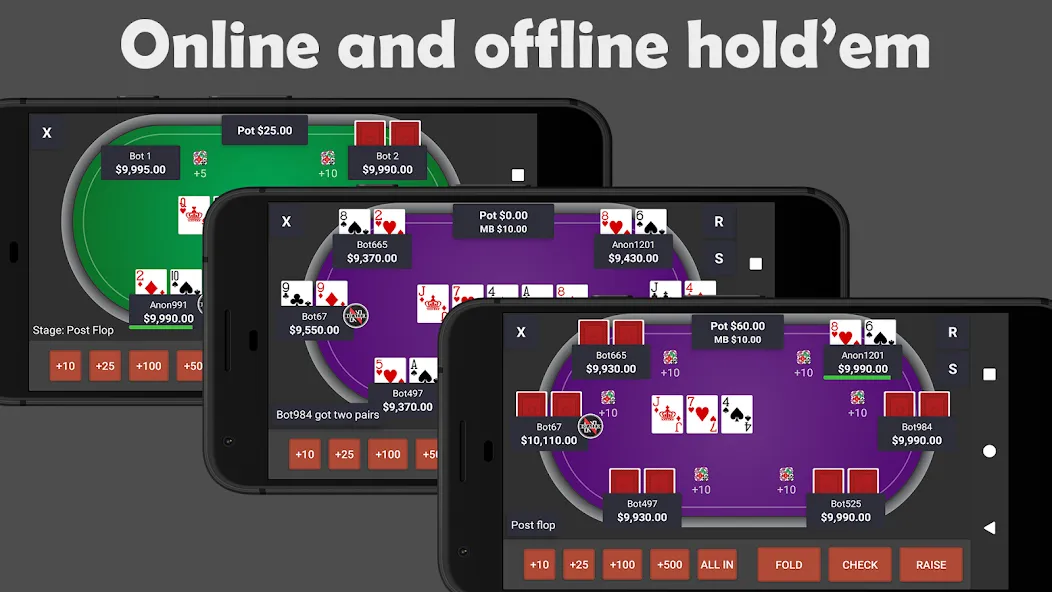 Poker Pocket Poker Games (Покер Покет) [МОД: Меню, Бесконечные монеты и Открытые уровни] Screenshot 1