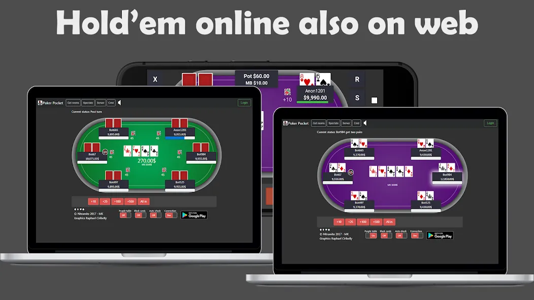 Poker Pocket Poker Games (Покер Покет) [МОД: Меню, Бесконечные монеты и Открытые уровни] Screenshot 2