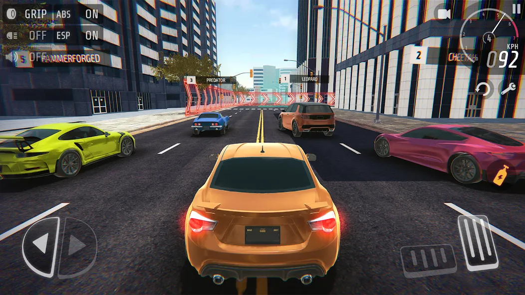 Nitro Speed car racing games (Нитро Спид) [МОД: Бесконечные деньги, Монеты и Мега MOD] Screenshot 1