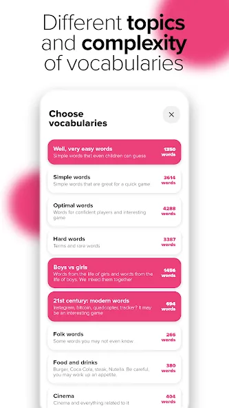 Alias - Word board game (Алиас) [МОД: Много монет, Открытые уровни и Мега MOD] Screenshot 3