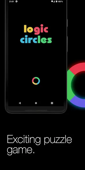 Logic circles. Puzzle game. [МОД: Много денег, Монет и Все открыто] Screenshot 1