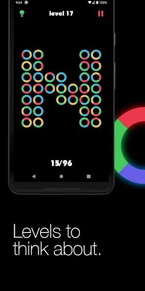 Logic circles. Puzzle game. [МОД: Много денег, Монет и Все открыто] Screenshot 3