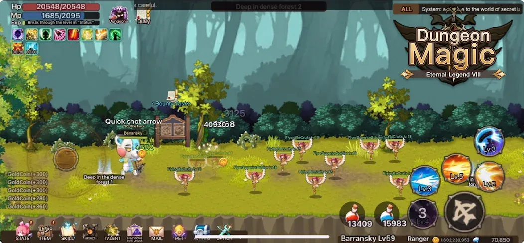 Magic Dungeon:Fallen Angel (Мэджик Данжен) [МОД: Много денег, Монет и Все открыто] Screenshot 2