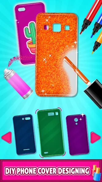 Mobile Phone Case DIY [МОД: Много денег, Монет и Все открыто] Screenshot 4