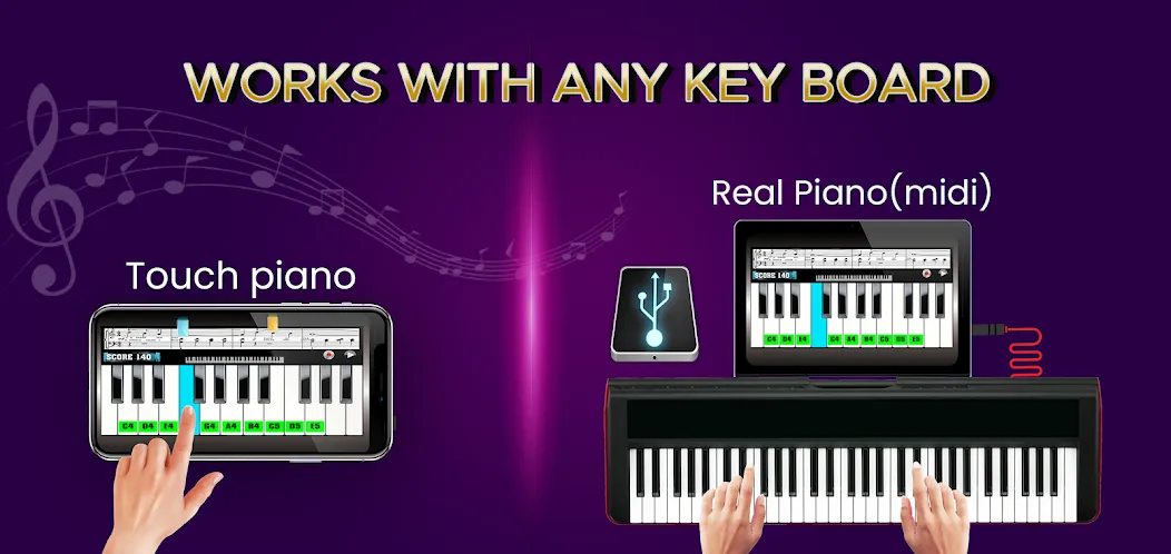 Real Piano Teacher [МОД: Деньги, Монеты и Меню MOD] Screenshot 5