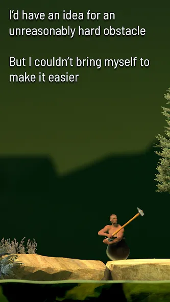 Getting Over It (Геттинговерит) [MOD: Premium/Unlocked] - Скриншот 2