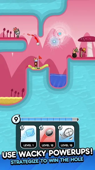 Golf Blitz (Гольф Блиц) [МОД: Деньги, Монеты и Меню MOD] Screenshot 2