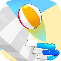 Скачать Ball Up: Knife Racing (Болл Ап) [МОД: Меню, Бесконечные монеты и Открытые уровни] | Взлом Ball Up: Knife Racing на Андроид