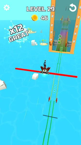 Stunt Rails (тант Рэйлз) [МОД: Бесконечные деньги, Монеты и Мега MOD] Screenshot 3