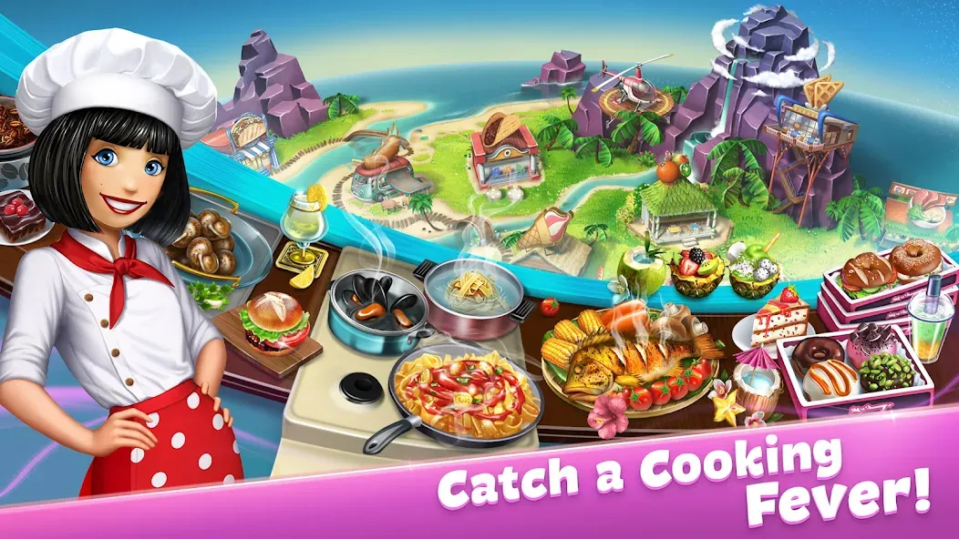 Cooking Fever: Restaurant Game [МОД: Много монет, Открытые уровни и Мега MOD] Screenshot 5