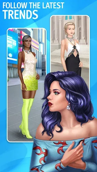 Pocket Styler: Fashion Stars (Покет Стайлер) [МОД: Меню, Бесконечные монеты и Открытые уровни] Screenshot 5