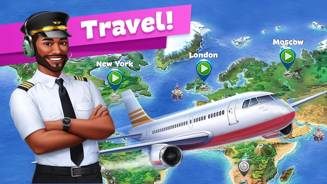 Airplane Chefs - Cooking Game (Эйрплейн Чефз) [МОД: Много монет, Открытые уровни и Мега MOD] Screenshot 2