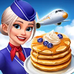 Скачать Airplane Chefs - Cooking Game (Эйрплейн Чефз) [МОД: Много монет, Открытые уровни и Мега MOD] | Взлом Airplane Chefs - Cooking Game на Андроид
