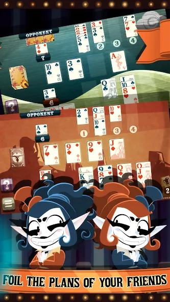 Spite & Malice [МОД: Меню, Бесконечные монеты и Открытые уровни] Screenshot 2