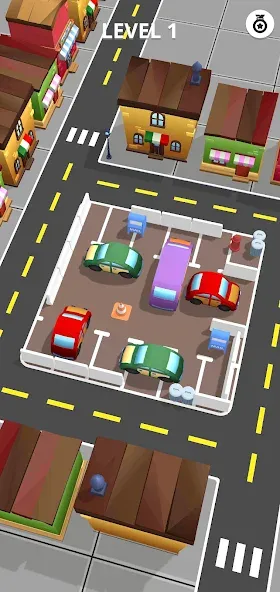 Car Parking Jam 3D: Move it! [МОД: Меню, Бесконечные монеты и Открытые уровни] Screenshot 1