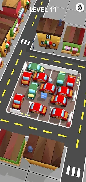Car Parking Jam 3D: Move it! [МОД: Меню, Бесконечные монеты и Открытые уровни] Screenshot 5