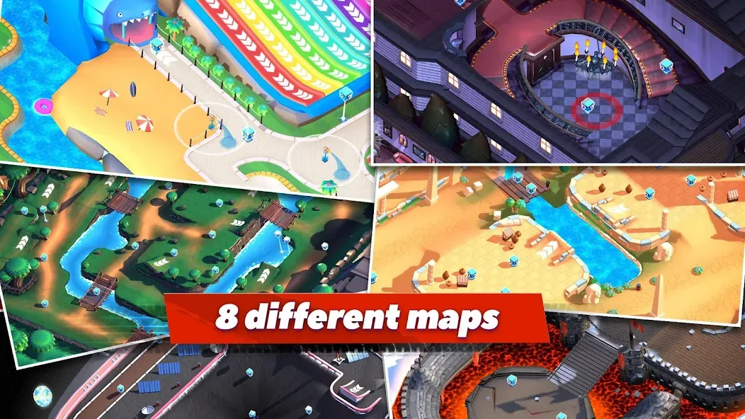 Crash of Cars (Краш оф Карс) [МОД: Много монет, Открытые уровни и Мега MOD] Screenshot 3