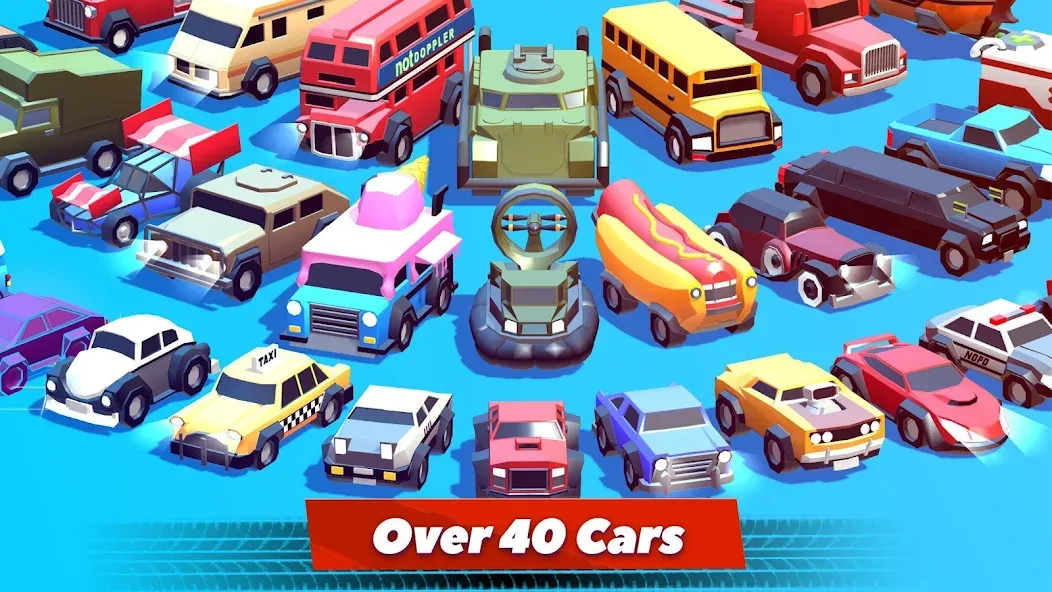 Crash of Cars (Краш оф Карс) [МОД: Много монет, Открытые уровни и Мега MOD] Screenshot 4