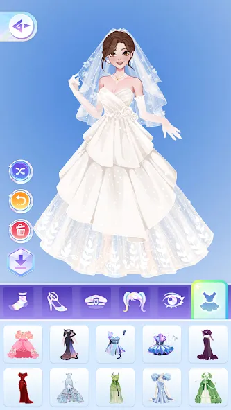 YoYa: Dress Up Fashion Girl (ЙоЯ) [МОД: Много денег, Монет и Все открыто] Screenshot 3