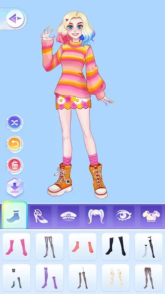 YoYa: Dress Up Fashion Girl (ЙоЯ) [МОД: Много денег, Монет и Все открыто] Screenshot 4