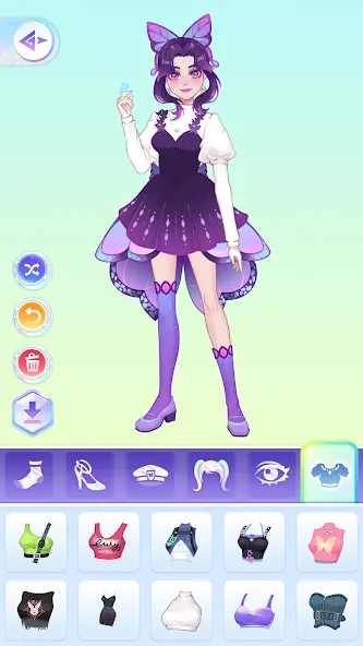 YoYa: Dress Up Fashion Girl (ЙоЯ) [МОД: Много денег, Монет и Все открыто] Screenshot 5