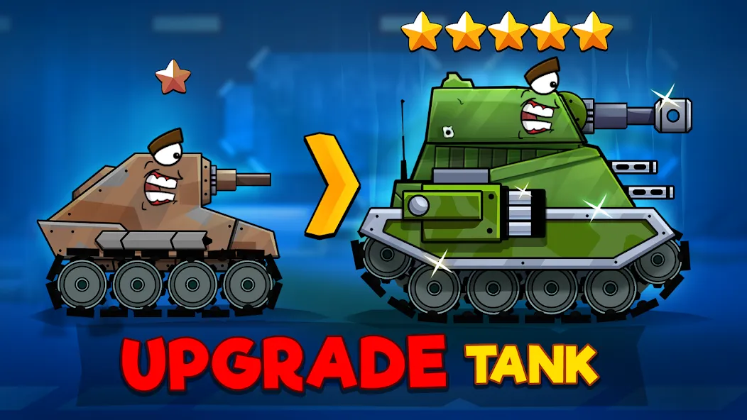 Tanks Arena io: Craft & Combat (Танки Арена ио) [МОД: Меню, Бесконечные монеты и Открытые уровни] Screenshot 4