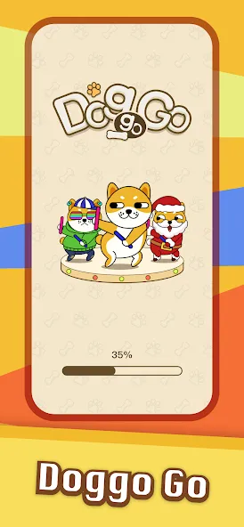 Doggo Go - Meme, Match 3 Tiles (Догго Го) [МОД: Бесконечные деньги, Монеты и Мега MOD] Screenshot 1