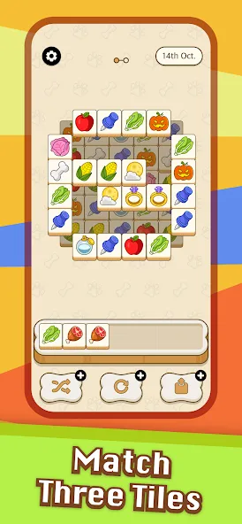 Doggo Go - Meme, Match 3 Tiles (Догго Го) [МОД: Бесконечные деньги, Монеты и Мега MOD] Screenshot 3