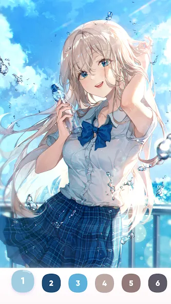 Color Time - Paint by Number (Колор Тайм) [МОД: Все открыто, Дополнительные деньги и Меню MOD] Screenshot 4