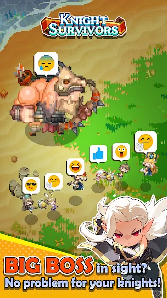 Knight Survivors (Найт Сервайворс) [МОД: Деньги, Монеты и Меню MOD] Screenshot 2