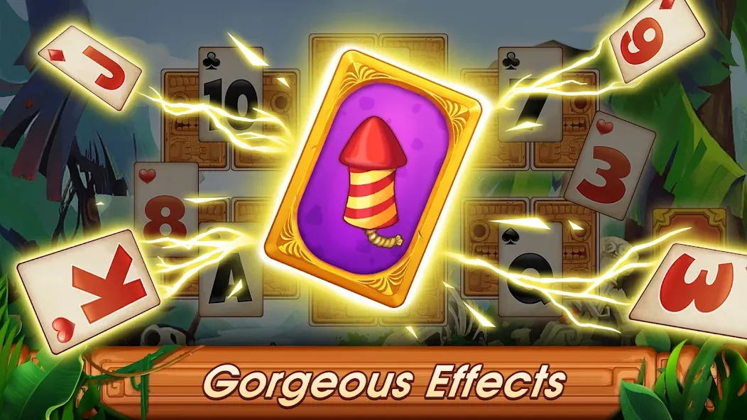 Solitaire Tripeaks: Card Games (Солитер Трипикс) [МОД: Деньги, Монеты и Меню MOD] Screenshot 2