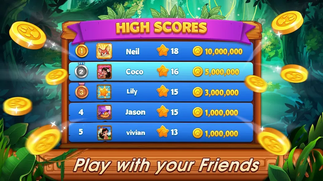 Solitaire Tripeaks: Card Games (Солитер Трипикс) [МОД: Деньги, Монеты и Меню MOD] Screenshot 4