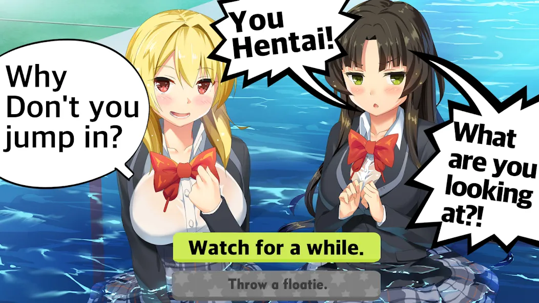 Moe! Ninja Girls/Sexy School [МОД: Много денег, Монет и Все открыто] Screenshot 1