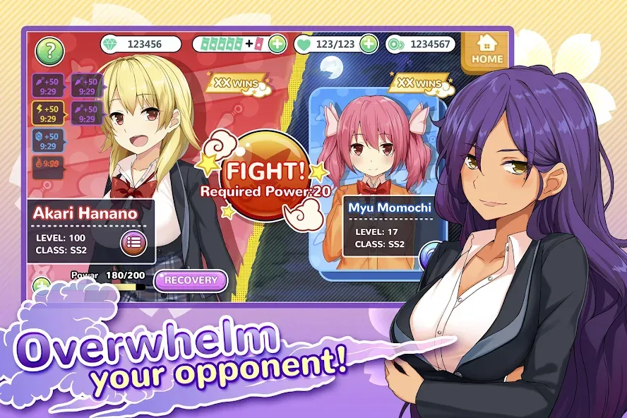 Moe! Ninja Girls/Sexy School [МОД: Много денег, Монет и Все открыто] Screenshot 5