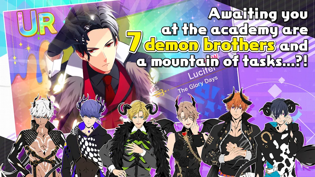 Obey Me! Anime Otome Sim Game [МОД: Меню, Бесконечные монеты и Открытые уровни] Screenshot 2