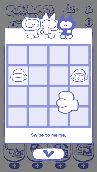 PURPLACE Merge Puzzle (Парплейс Мрдж Паззл) [МОД: Много денег, Монет и Все открыто] Screenshot 2