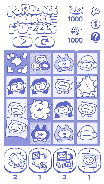 PURPLACE Merge Puzzle (Парплейс Мрдж Паззл) [МОД: Много денег, Монет и Все открыто] Screenshot 3