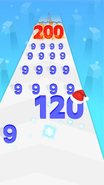 Number Merge: Run Master 3D (Намбер Мердж) [МОД: Много монет, Открытые уровни и Мега MOD] Screenshot 2
