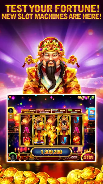 Cash Bay Casino - Slots game (Кэш Бэй Казино) [МОД: Много монет, Открытые уровни и Мега MOD] Screenshot 2
