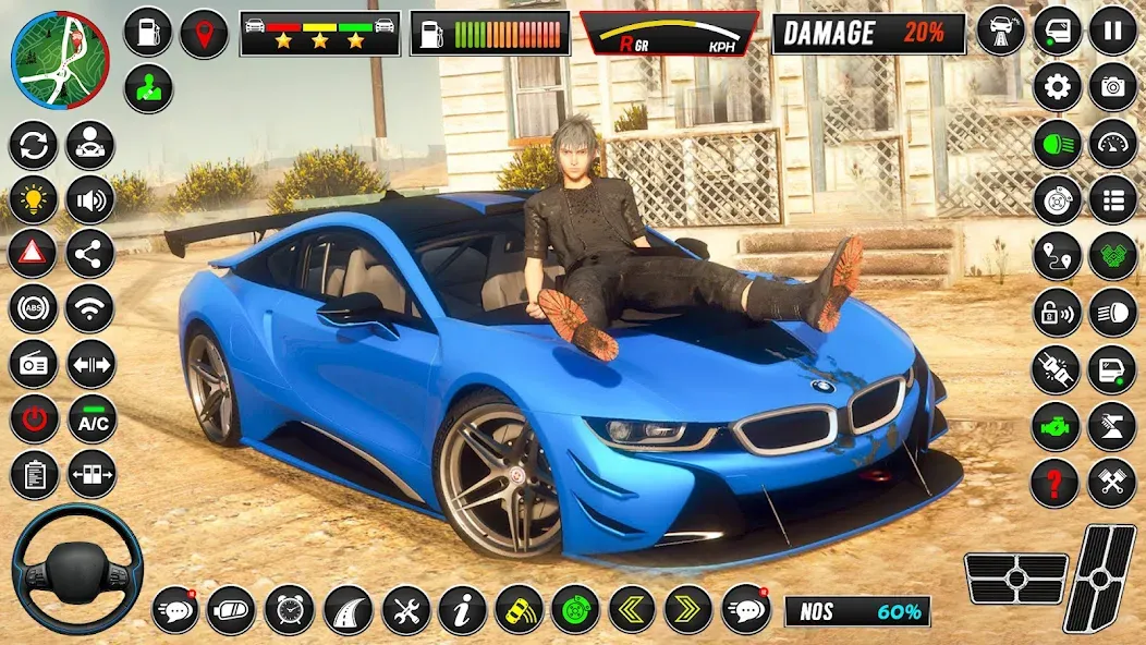 Real Car Parking Hard Car Game [МОД: Все открыто, Дополнительные деньги и Меню MOD] Screenshot 1