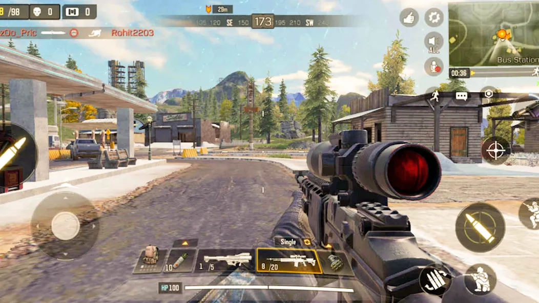Cover Target: Offline Sniper [МОД: Все открыто, Дополнительные деньги и Меню MOD] Screenshot 2