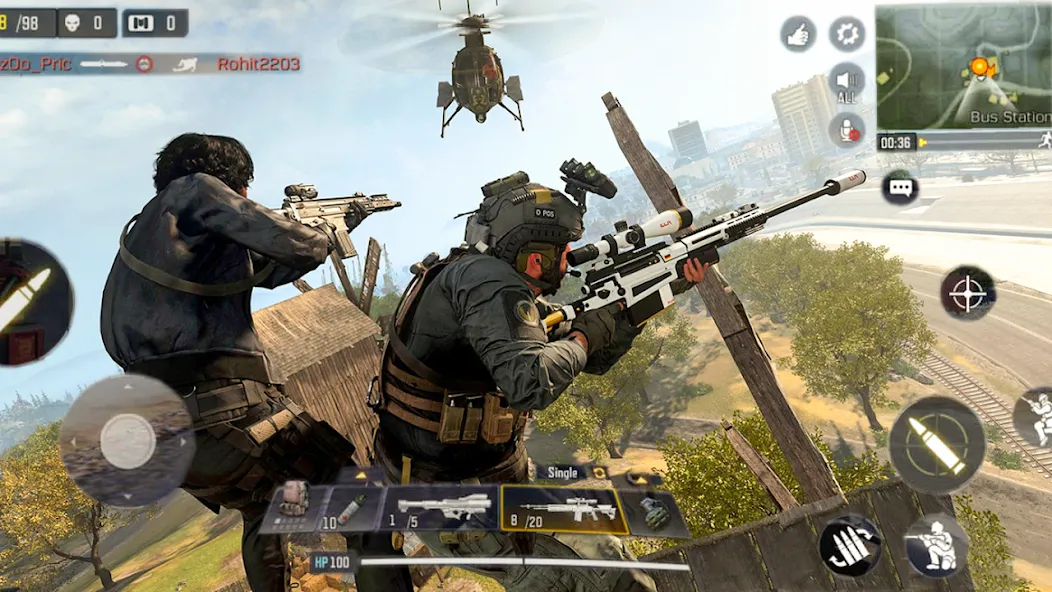 Cover Target: Offline Sniper [МОД: Все открыто, Дополнительные деньги и Меню MOD] Screenshot 3