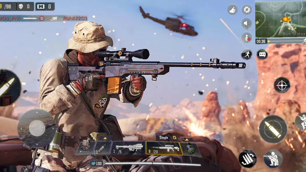 Cover Target: Offline Sniper [МОД: Все открыто, Дополнительные деньги и Меню MOD] Screenshot 4