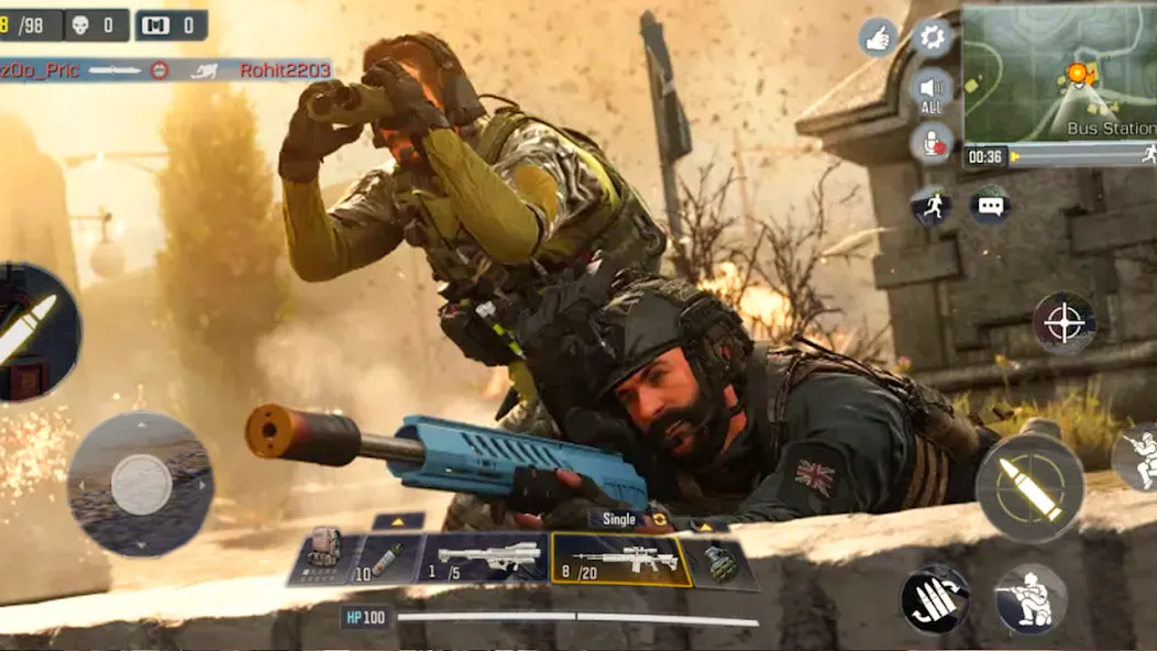 Cover Target: Offline Sniper [МОД: Все открыто, Дополнительные деньги и Меню MOD] Screenshot 5