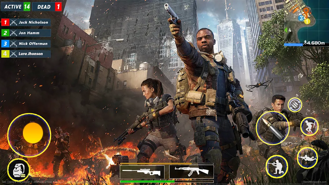 Encounter Ops: Survival Forces [МОД: Много монет, Открытые уровни и Мега MOD] Screenshot 1