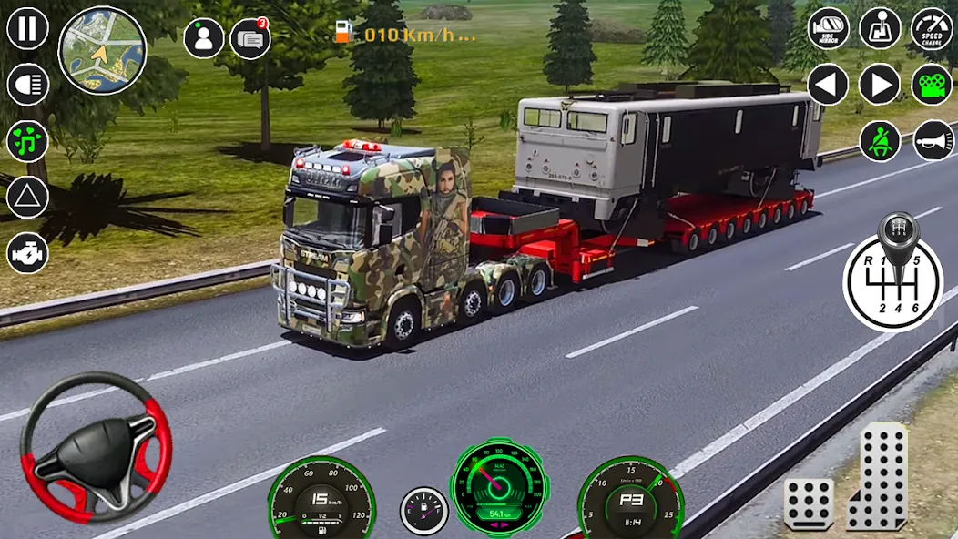 American Cargo City Driving 3D [МОД: Все открыто, Дополнительные деньги и Меню MOD] Screenshot 5