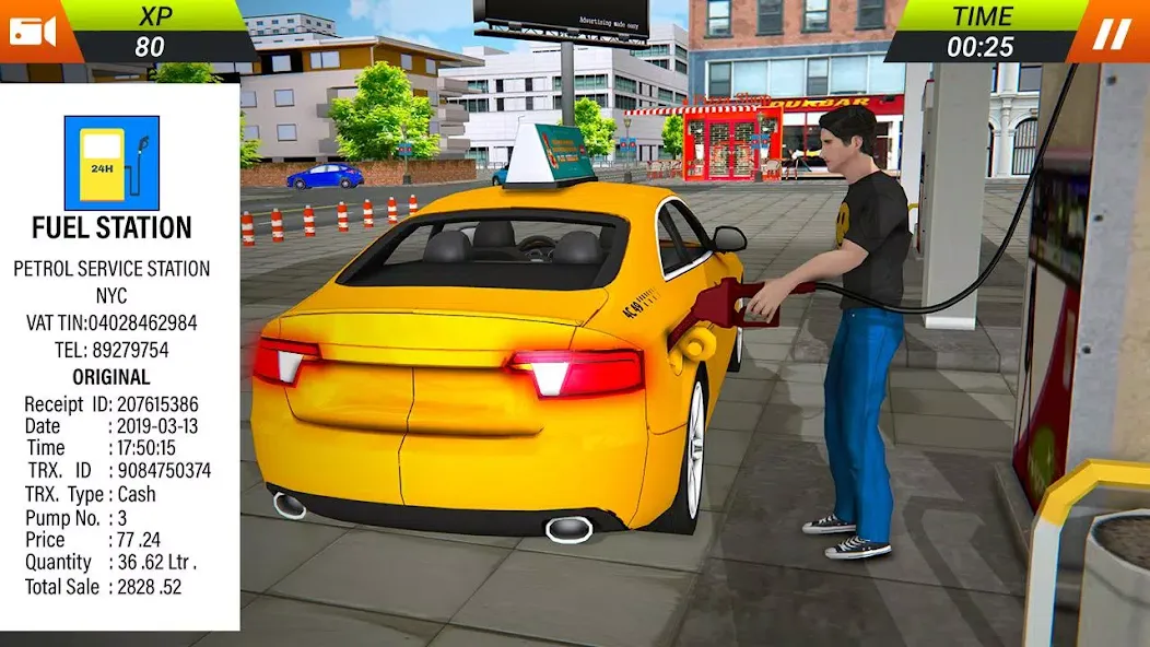 Modern Taxi Car Glory Driving [МОД: Много денег, Монет и Все открыто] Screenshot 4