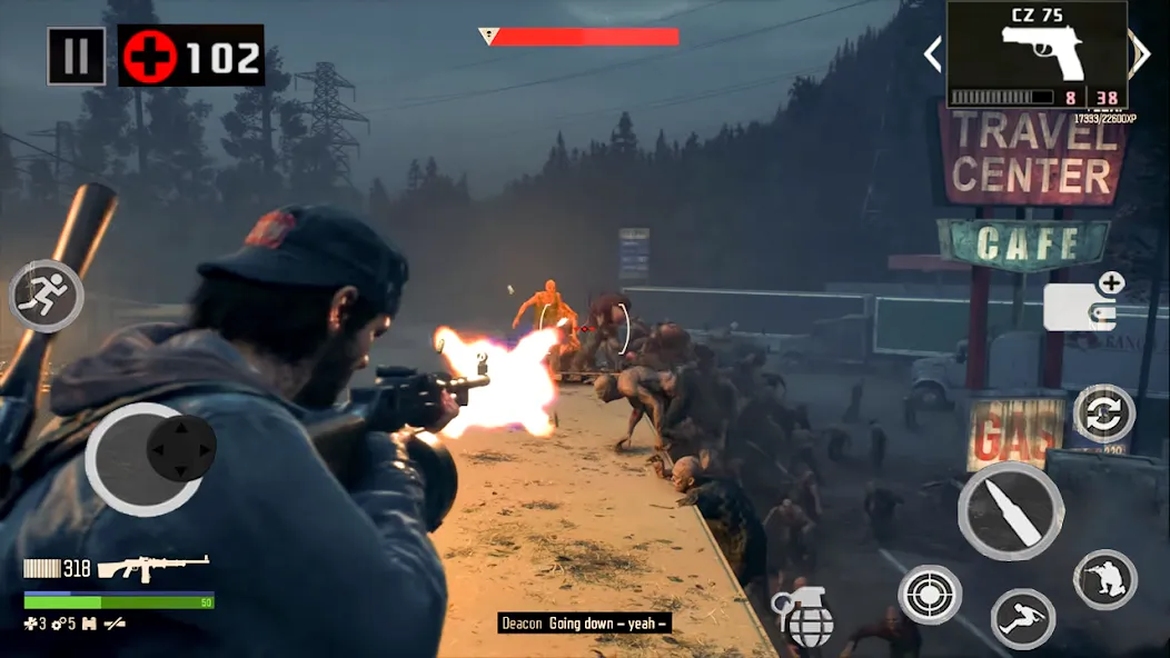 Dead Cover Open World Survival [МОД: Меню, Бесконечные монеты и Открытые уровни] Screenshot 3