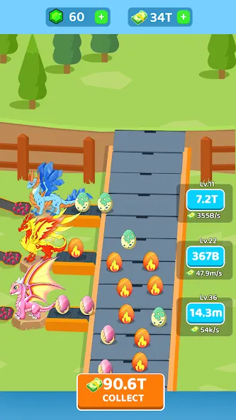 Dragon Master Adventure (Драгон Мастер Приключение) [МОД: Много монет, Открытые уровни и Мега MOD] Screenshot 1