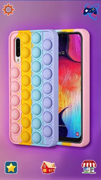 Pop it Fidget: ASMR Antistress (Поп ит Фиджет) [МОД: Деньги, Монеты и Меню MOD] Screenshot 2